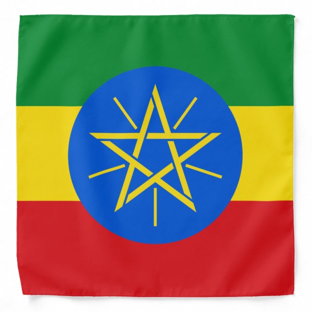 Ethiopia Flag Bandana (Front)