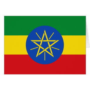 Ethiopia Flag Cards
