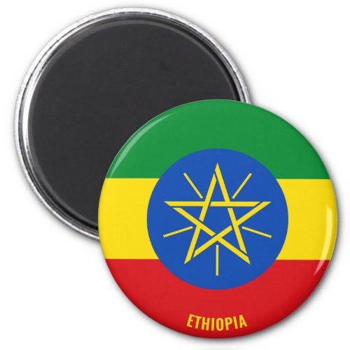 Ethiopia Flag Charming Patriotic Magnet
