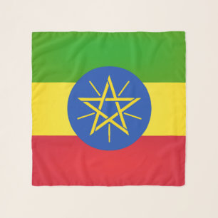 Ethiopia Flag Fashion Scarf