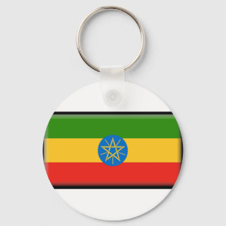 Ethiopia Flag Keychain
