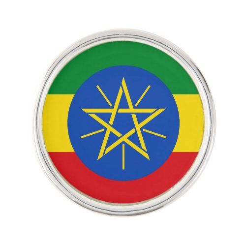 Ethiopia Flag Lapel Pin