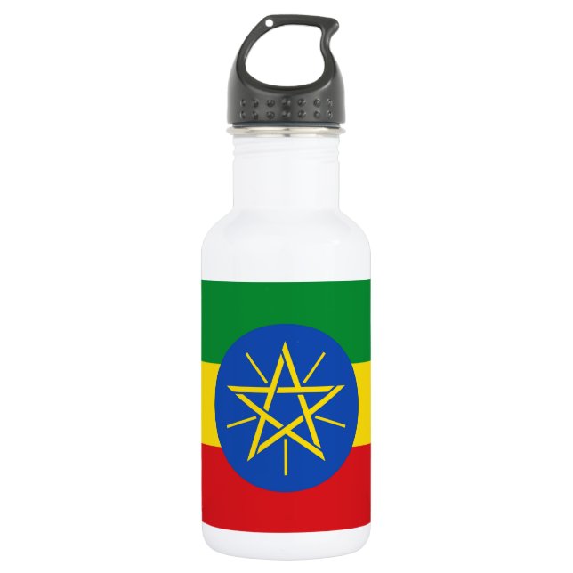 Ethiopia Flag Liberty Bottle (Front)