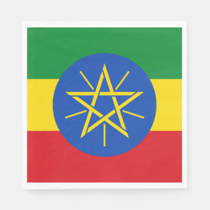 Ethiopia Flag Napkins