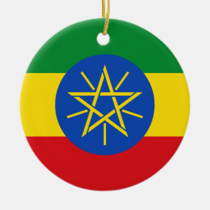 Ethiopia flag Ornament