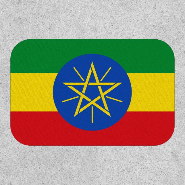 Ethiopia Flag Patch (Front)