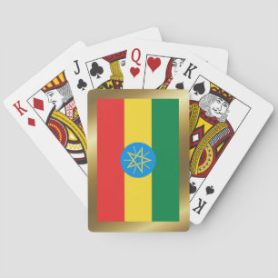Ethiopia Flag Playing Cards
