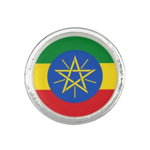 Ethiopia Flag Ring