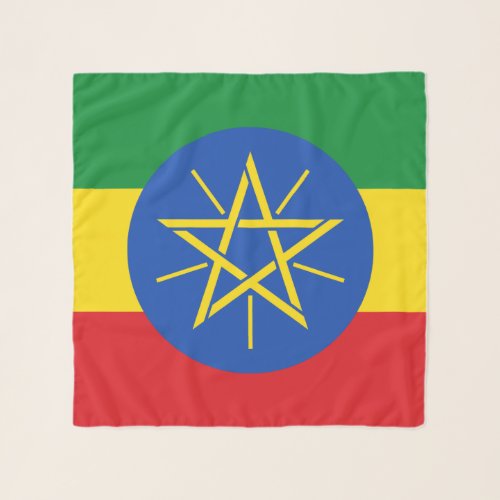 Ethiopia Flag Scarf