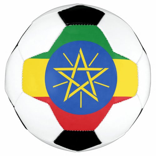 Ethiopia Flag Soccer Ball
