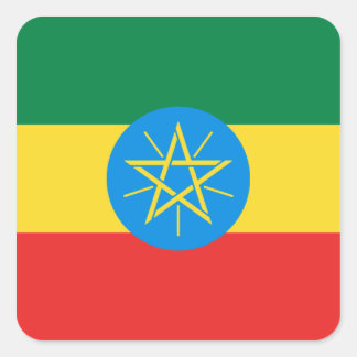 Ethiopia Flag Sticker