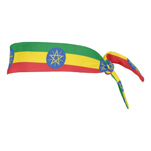 Ethiopia Flag Tie Headband (Rotate 90)