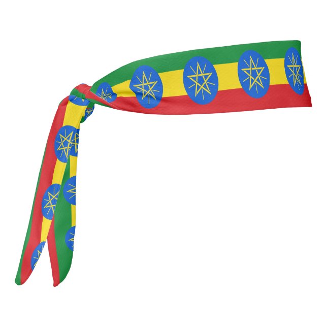 Ethiopia Flag Tie Headband (Rotate 270)
