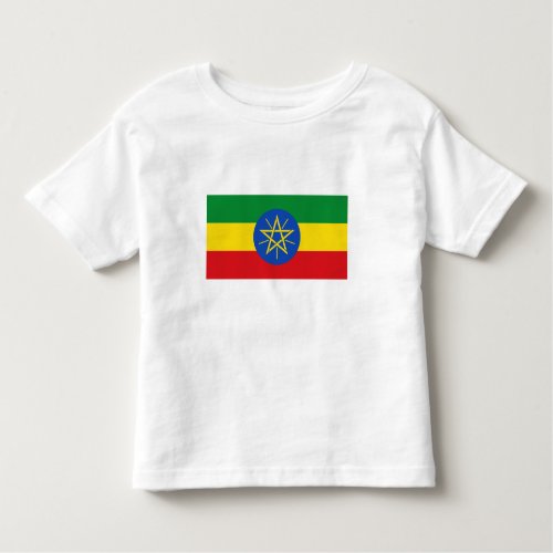Ethiopia Flag Toddler T_shirt