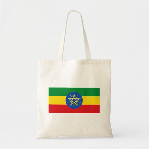 Ethiopia Flag Tote Bag