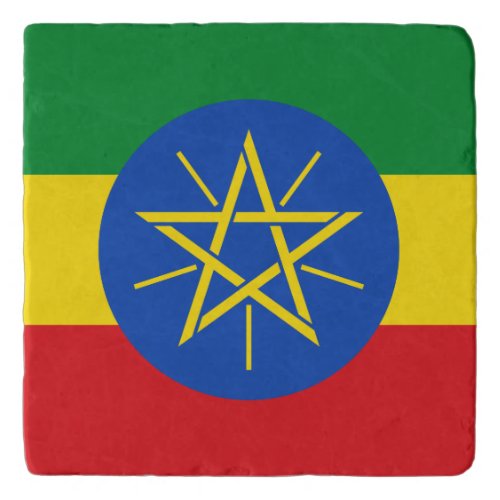 Ethiopia Flag Trivet