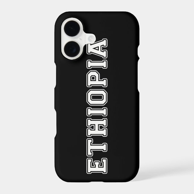 Ethiopia Iphone Case (Back)