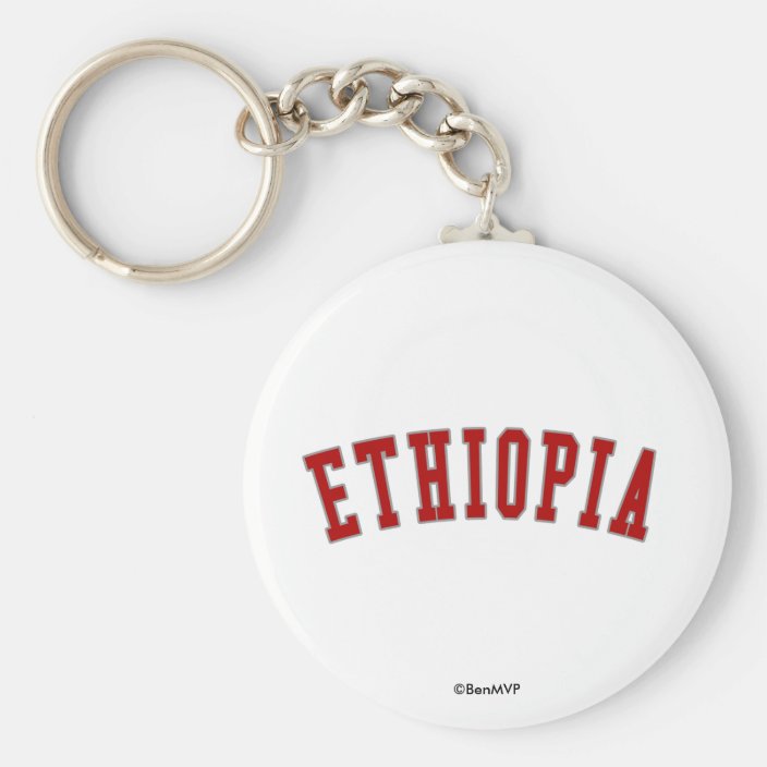Ethiopia Keychain