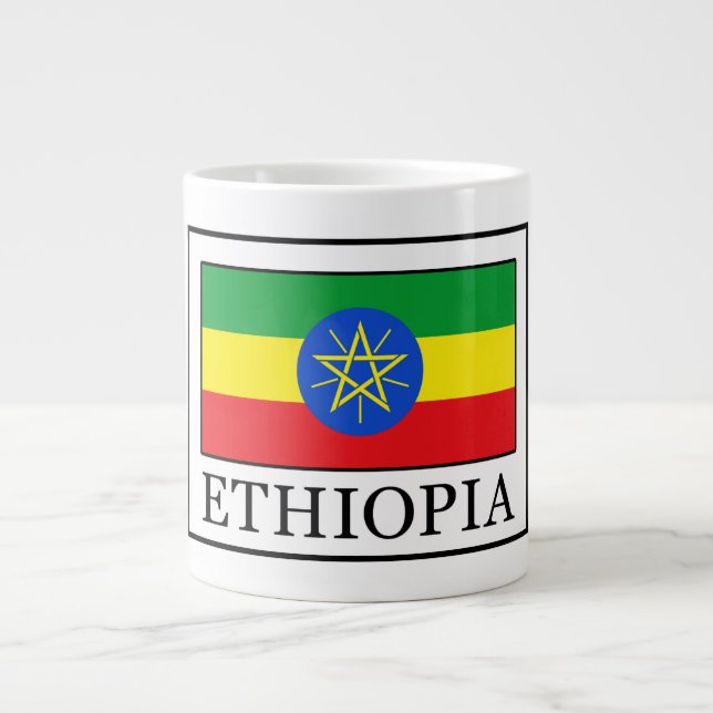 Ethiopia Large Coffee Mug (Front)