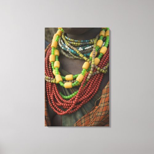 Ethiopia Lower Omo River Basin Omo Delta Canvas Print