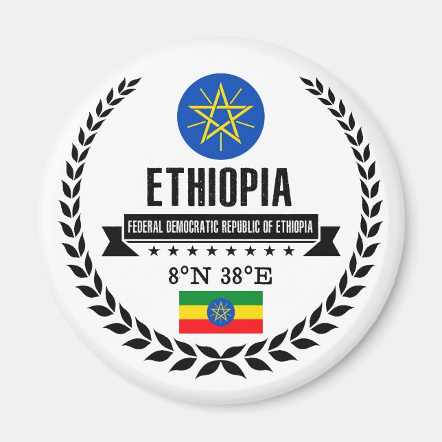 Ethiopia Magnet (Front)