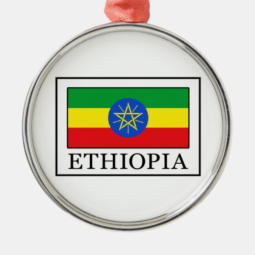 Ethiopia Metal Ornament