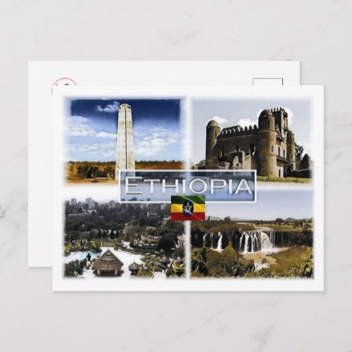 Ethiopia _ Mosaic _ Postcard