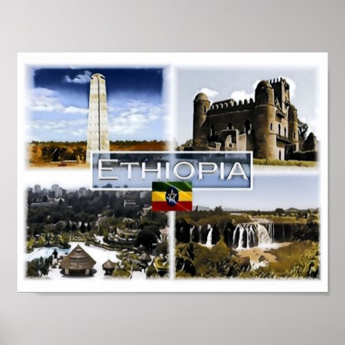 Ethiopia _ Mosaic _ Poster