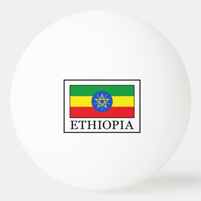 Ethiopia Ping-Pong Ball (Front)