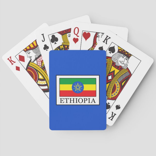 Ethiopia Poker Cards (Back)