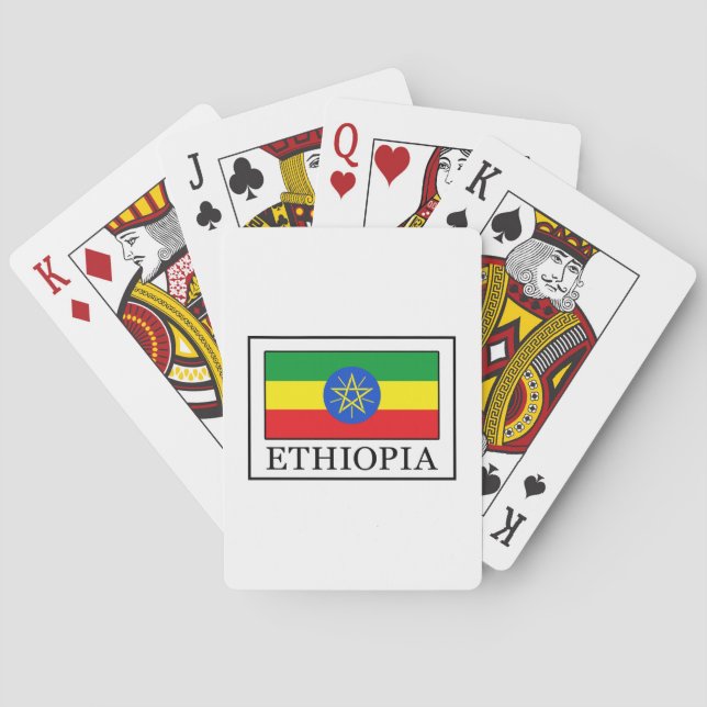 Ethiopia Poker Cards (Back)