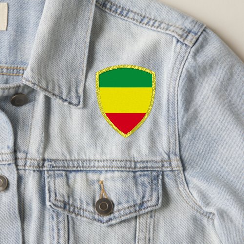 Ethiopia Rasta Flag Patch