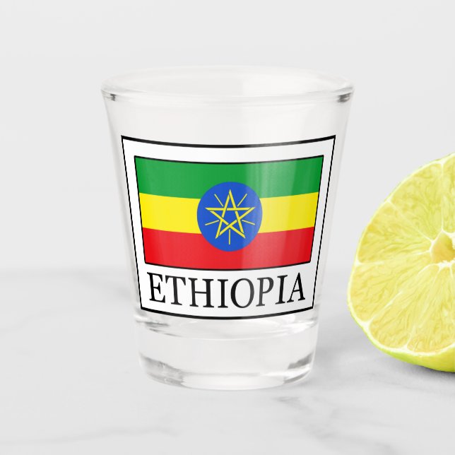 Ethiopia Shot Glass (Front)