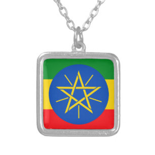 Ethiopia Silver Plated Necklace