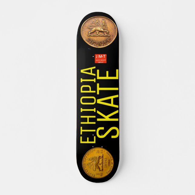 ETHIOPIA SKATE  Skateboard, 7¾" Deck (Front)