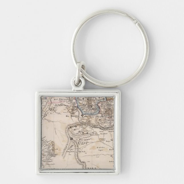 Ethiopia, Somalia, Africa Keychain (Front)