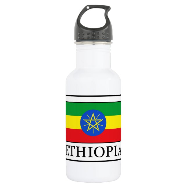 Ethiopia Stainless Steel Water Bottle (Front)