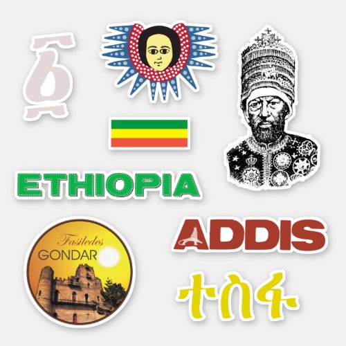 Ethiopia stickers