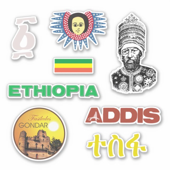 Ethiopia stickers (Front)