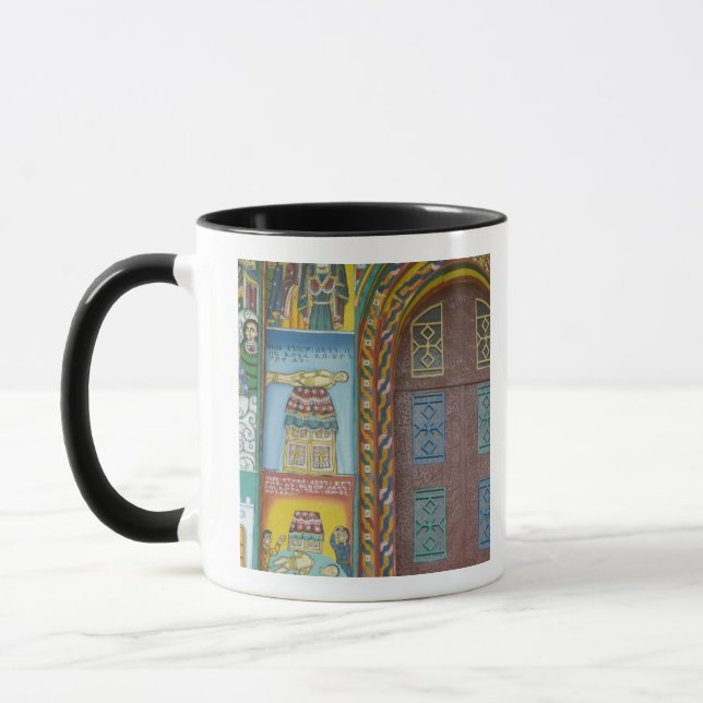 Ethiopia:  Tigray Region, Axum, Christ Church, Mug (Left)