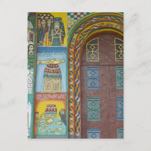 Ethiopia: Tigray Region, Axum, Christ Church, Postcard