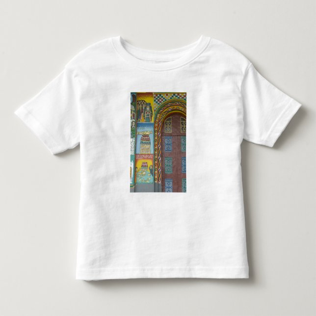 Ethiopia:  Tigray Region, Axum, Christ Church, Toddler T-shirt (Front)