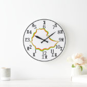 Ethiopia Time Clock - Amharic & English Numbers (Home)