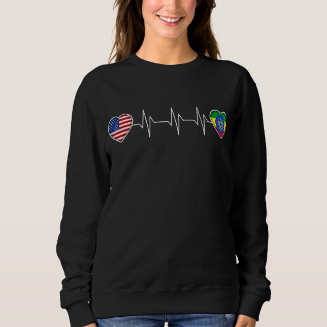 Ethiopia & USA Sweatshirt (Front)