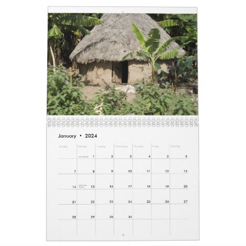 Ethiopia Wall Calendar