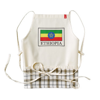 Ethiopia Zazzle HEART Apron