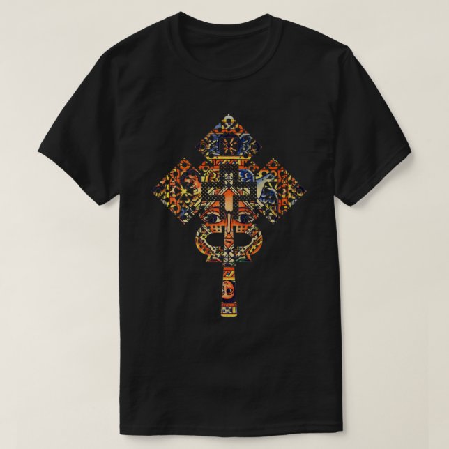 Ethiopian Christian art Christ in Glory Ethiopian  T-Shirt (Design Front)