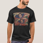 Ethiopian Church Painting - 2 Angels Black T-Shirt