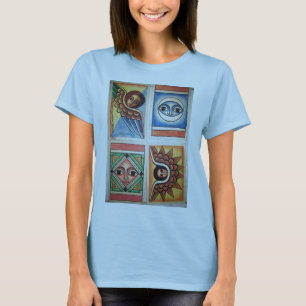 Ethiopian Church Painting - Baby Blue T-Shirt