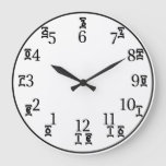 Ethiopian Clock - Amharic &amp; English Numbers
